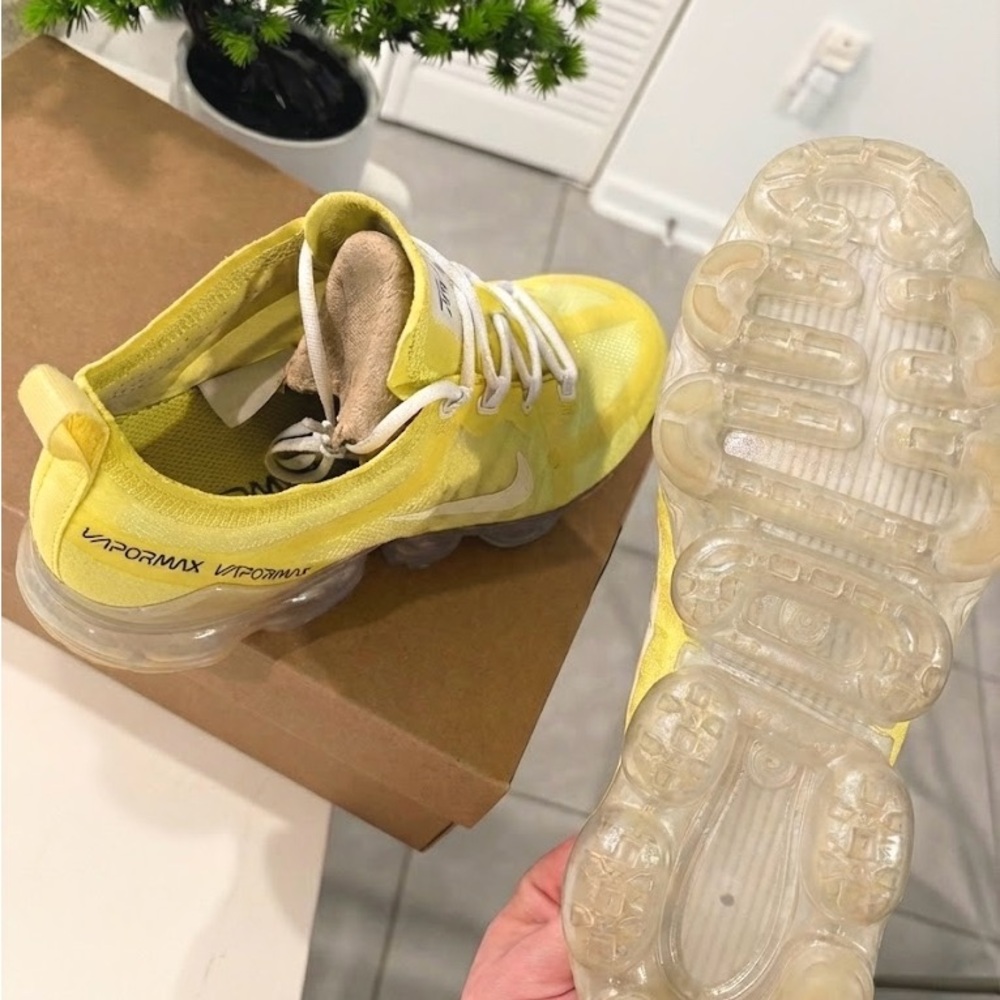 Nike Women's VaporMax Yellow Sneakers